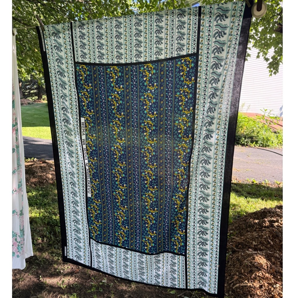 Mali Ya Abdulla Kenya Kanga Wrap Wema Wa Mama Mwelekevu Floral Cotton Eas Africa